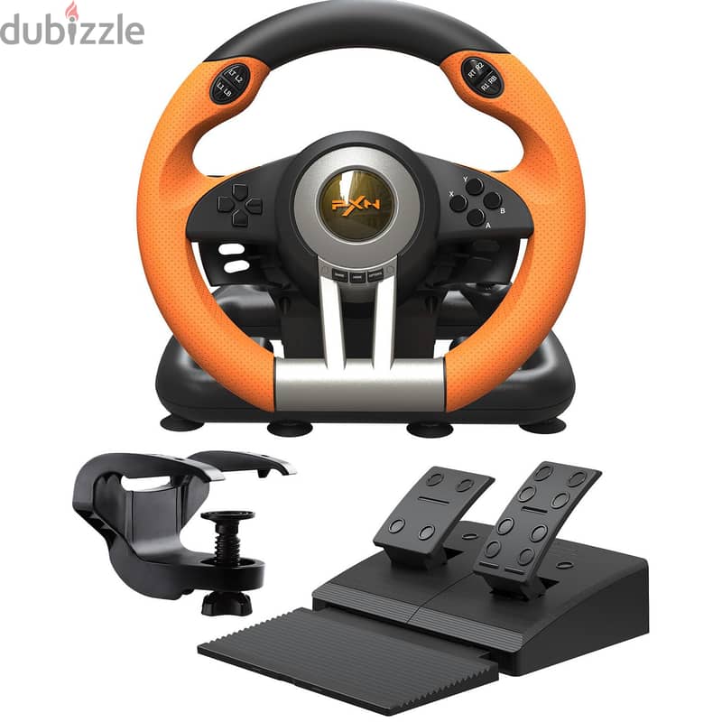 Pxn V3 Pro Gaming Racing Wheel | PC - PS3 - PS4 - Xbox - Switch 6