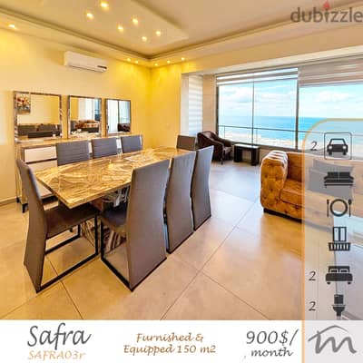 Safra | Furnished & Equipped 150m² | 30 Seconds Drive from the Highway