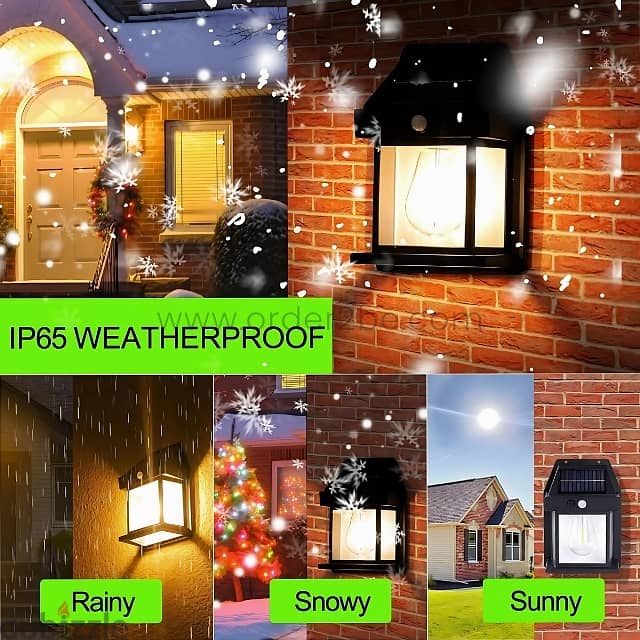 Solar-Powered Wall Lamp – Waterproof, Motion Sensor, Easy Install 6