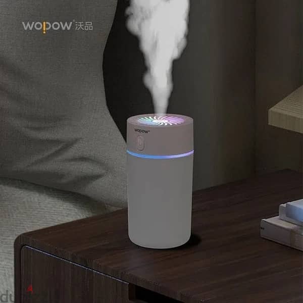 WOPOW 7-Color Cup Humidifier – Mini Portable Air Enhancer 2