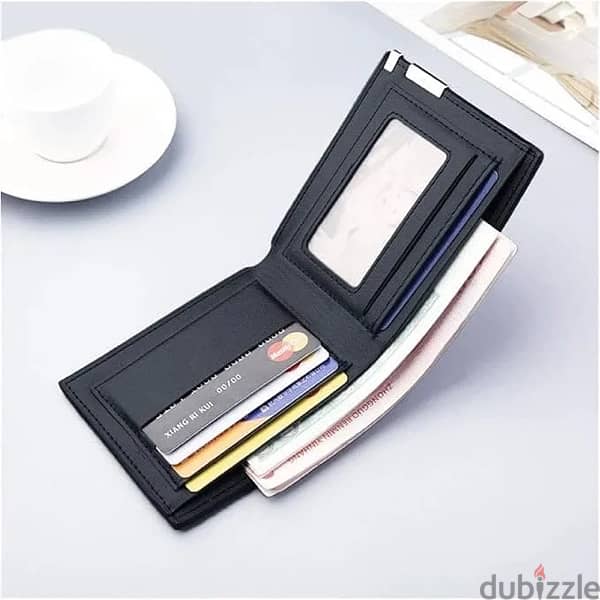 Men’s Slim Leather Wallet | Card Holder with Money Clip 3