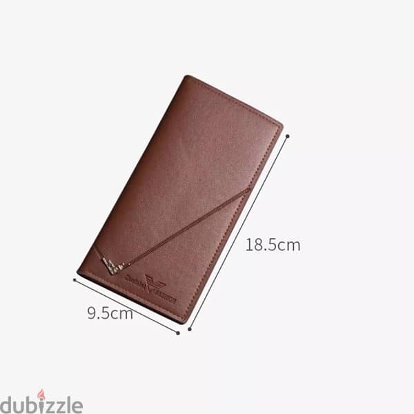 PU Leather Wallet for Men | Durable Coin Purse and Card Holder 3