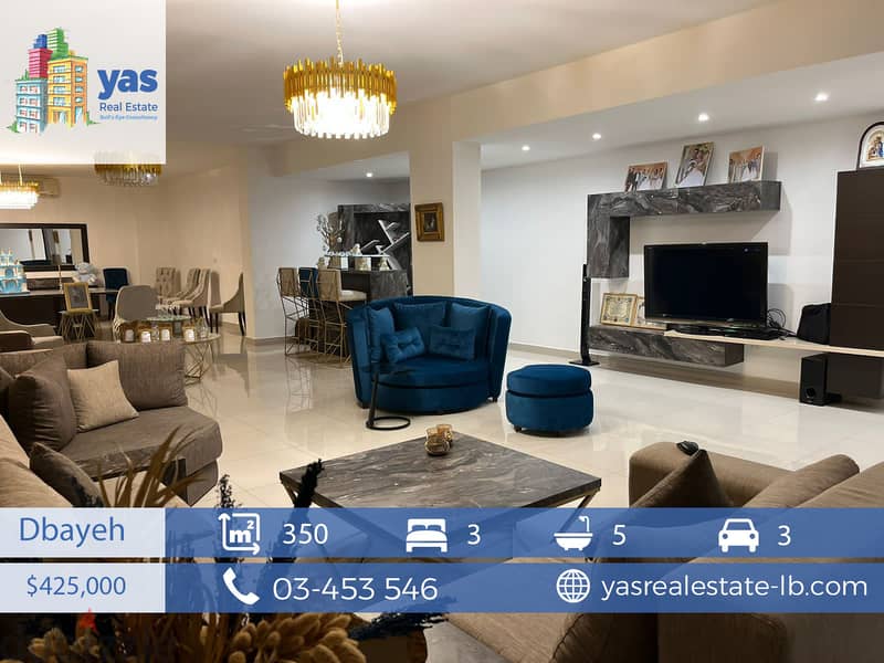 Dbayeh 350m2 | 150m2 Terrace | Accessible | PA| 0