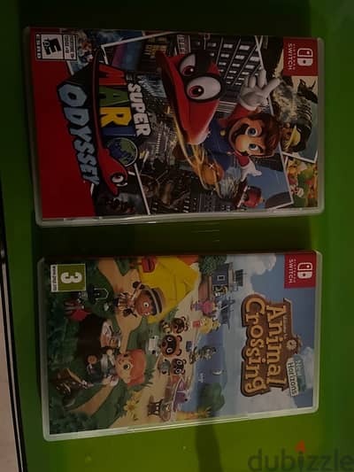 Nintendo Switch Animal Crossing & Mario Odyssey