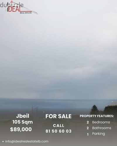 105 SQM Apartment for sale in Jbeil District REF#JH17493