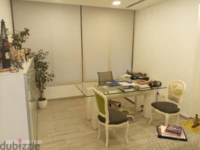 225 Sqm | High End Furnished and Equipped Offices For Rent In Mtayleb