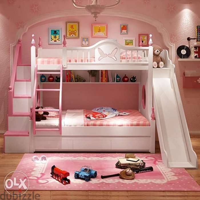أجمل تصاميم غرف نوم للأطفال تحت الطلب ( ابتداءا من 350$ ) 0