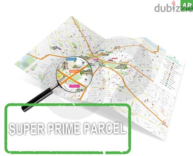 Super Prime flat & rectangle Land - BAABDA TOWN/ بعبدا  REF#AR118628