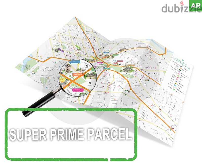 Super Prime flat & rectangle Land - BAABDA TOWN/ بعبدا  REF#AR118628 0