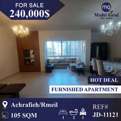 JD-11121 / Apartment for Sale in Achrafieh, شقة للبيع في الأشرفية