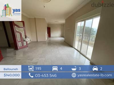 Ballouneh 195m2 | 40m2 Terrace | Luxurious | View | Catch |