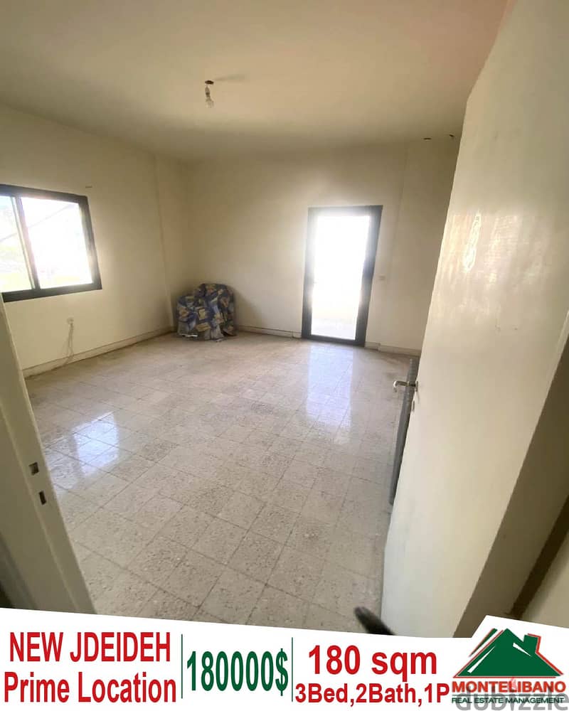 Prime Location 180 sqm Apartment for sale in Jdeideh with city view !! 0