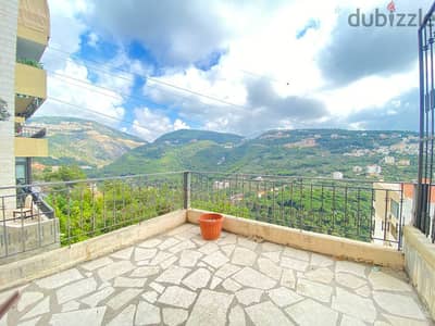 Rabwe, Metn Area/ Apartment for Rent + Terrace - الربوة/ شقة للإيجار