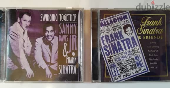 Two CDs for Frank Sinatra & friends