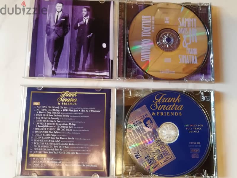 Two CDs for Frank Sinatra & friends 1