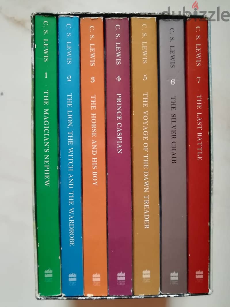 The Chronicles of Narnia 7 books set 2