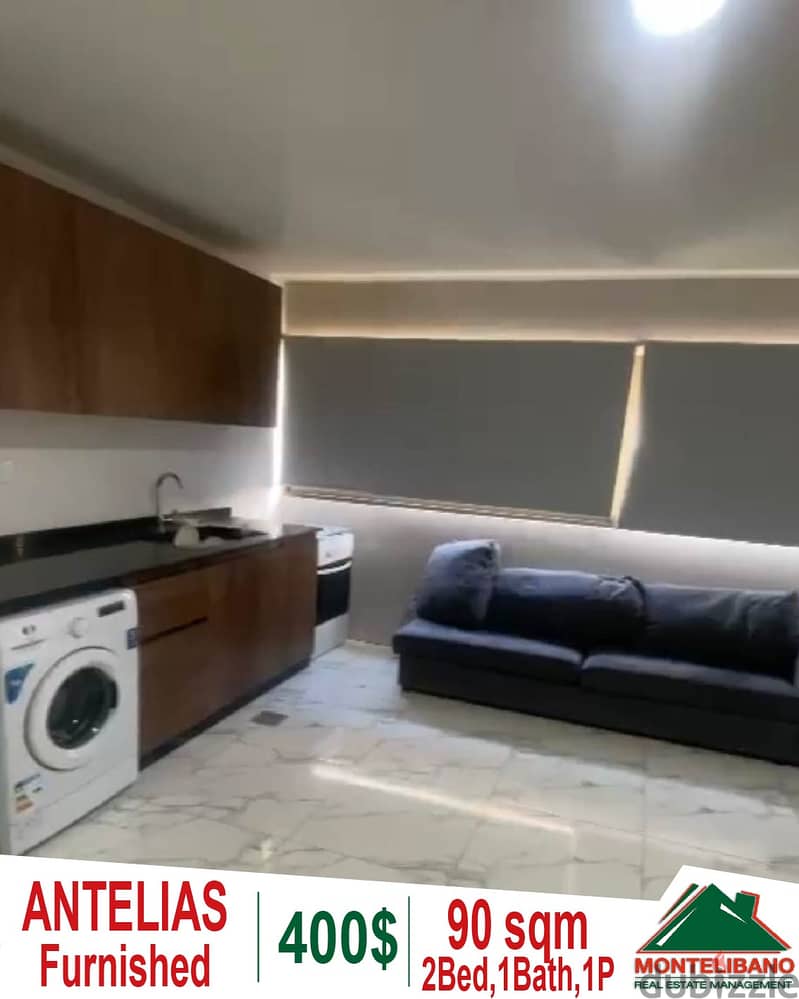 90 sqm apartment for rent in Antelias!! 0