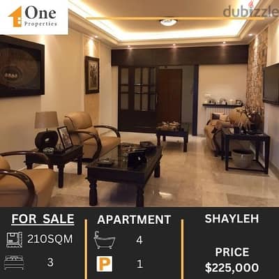 PANORAMIC VIEW APARTMENT FOR SALE IN SHAYLEH