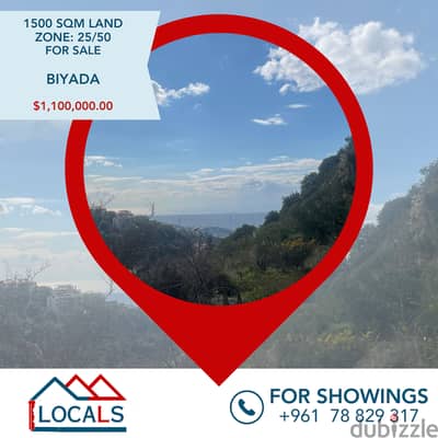 1500 SQM Land For Sale in Biyada