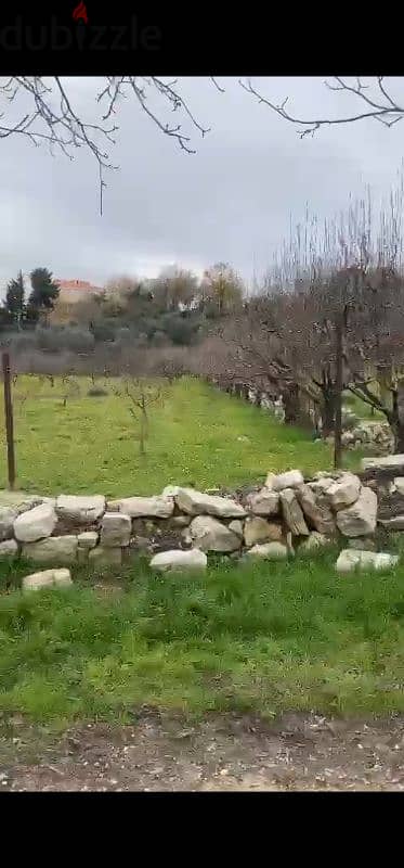 land for sale in ain jdide bhamdoun أرض للبيع في عين الجديده بحمدون