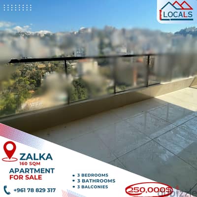 160 SQM Apartment For Sale in Zalka