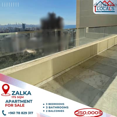 175 SQM Apartment For Sale in Zalka