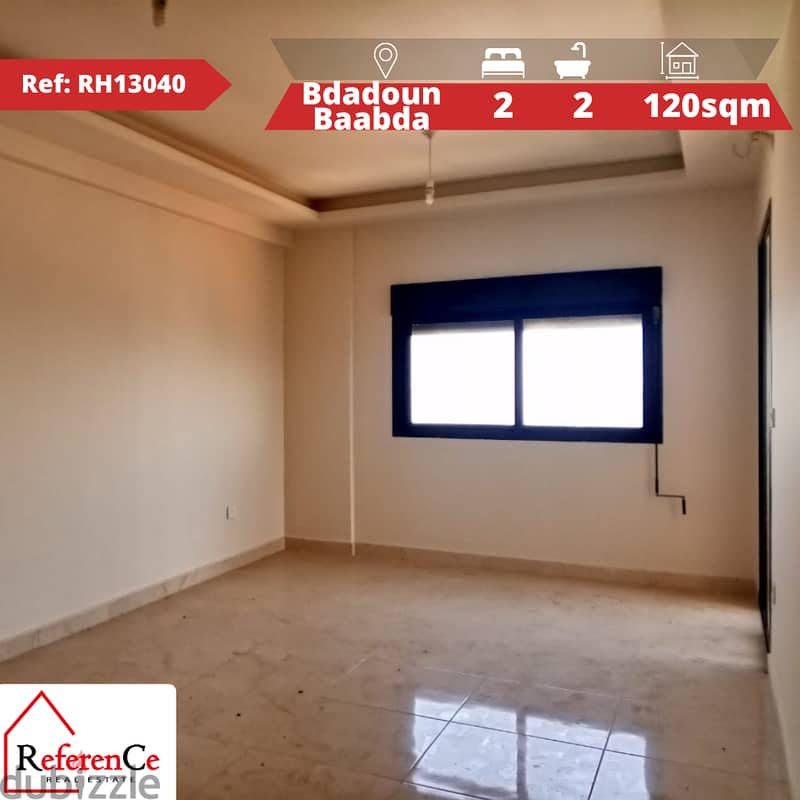 Decorated apartment in Bdadoune شقة للبيع في بدادون 0