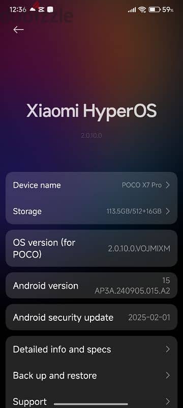 poco X7pro 2