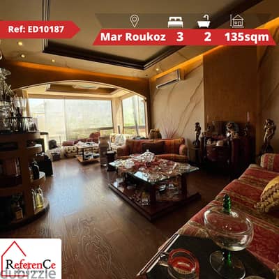 Apartment for sale in Mar Roukoz شقة للبيع في مار روكز