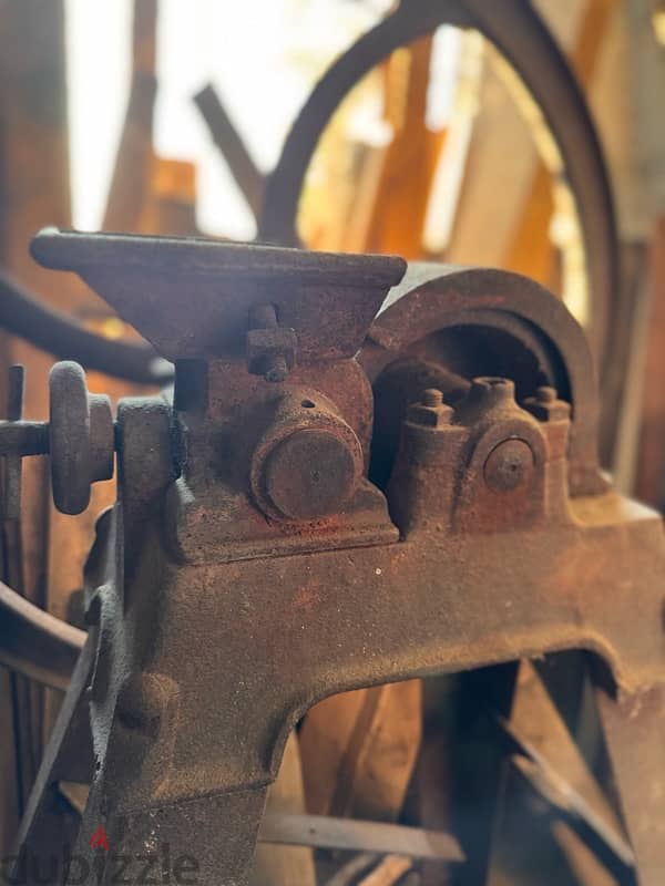 Antique corn grinder 2