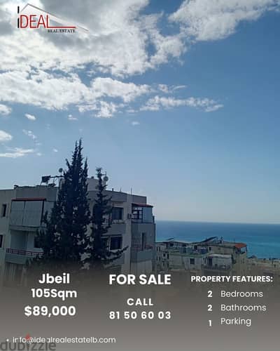 105 SQM Apartment for sale in Jbeil District REF#JH17493