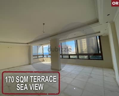 170 sqm terrace, sea view -aramoun new doha  REF#OR118678