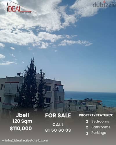 120 SQM  Apartment  for sale in Jbeil REF#JH17487