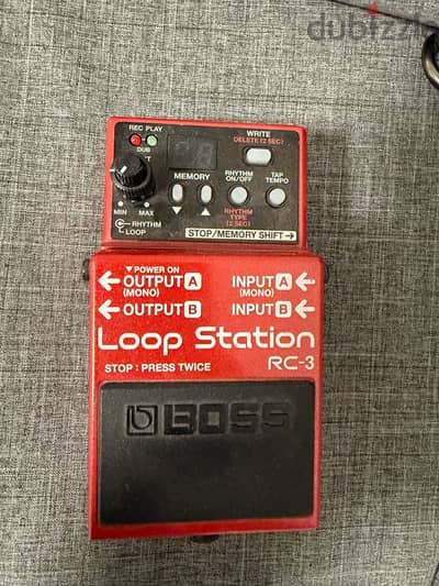 Boss Rc-3 loop station