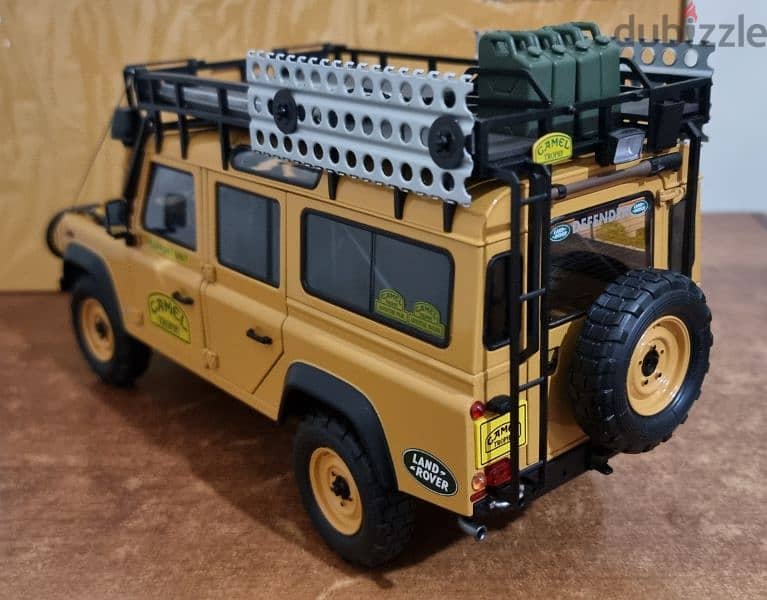 diecast almost real land rover defender camel trophy 5