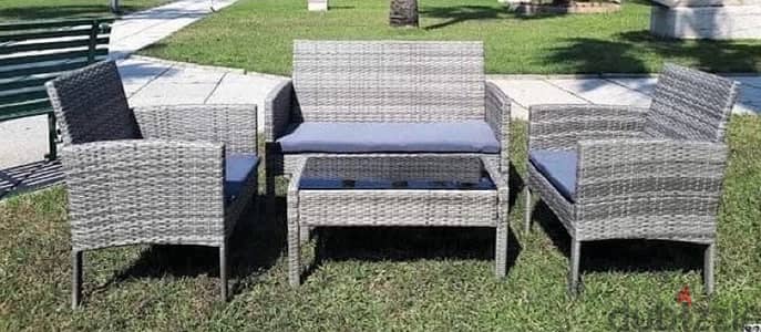 Outdoor grey set - طقم رزين خارجي