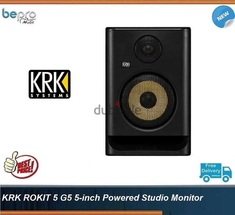 KRK Rokit 5 G5 Studio Monitor (Each) 0