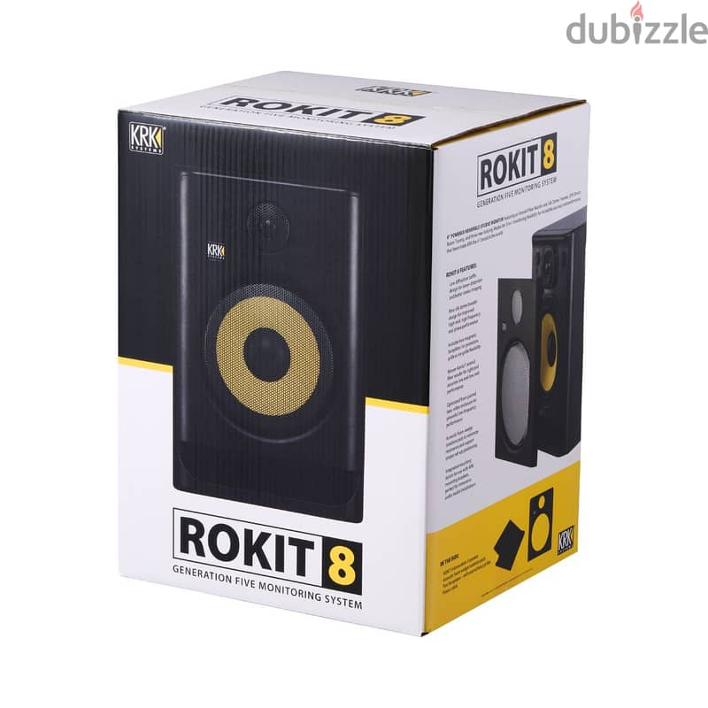 KRK Rokit 8 G5 Studio Monitor (Each) 2