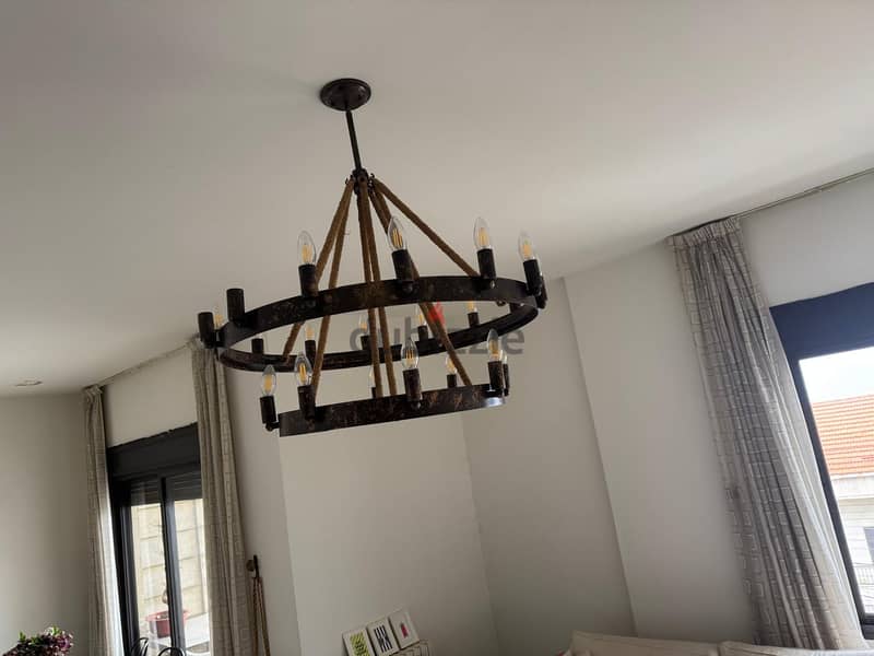 Two-Tier Chandelier - Great Condition 0