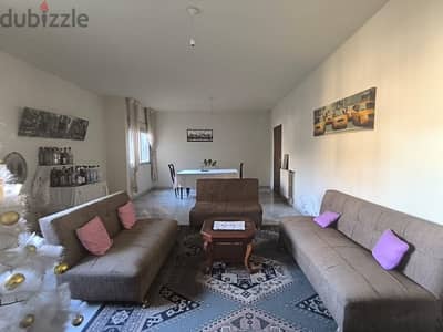 apartment with garden for sale at mazrait yachouh .