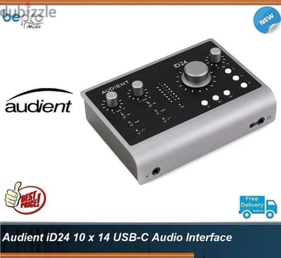 Audient iD24 10 x 14 USB-C Audio Interface