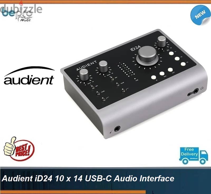 Audient iD24 10 x 14 USB-C Audio Interface 0