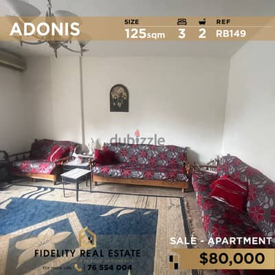 Apartment for sale in Adonis RB149 شقة للبيع في ادونيس