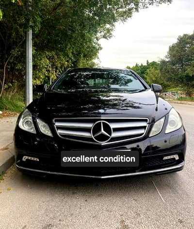 Mercedes-Benz E 350 coupe 2010 شبه جديدة