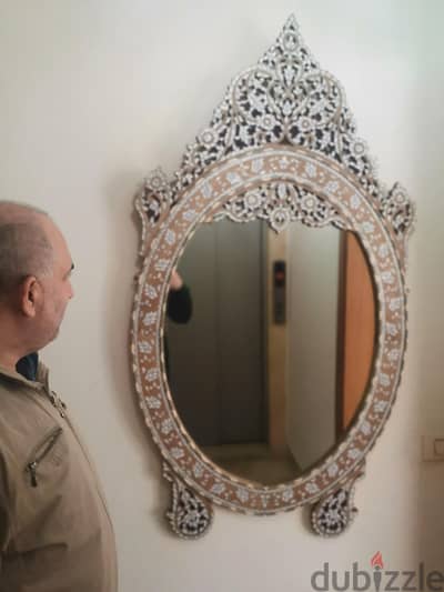 Arabic hand made mirror