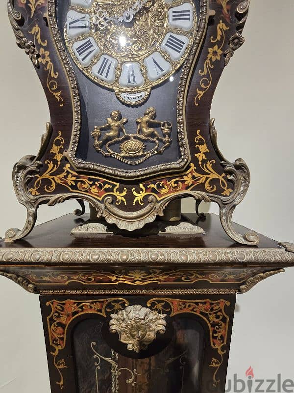 Boulle clock 4