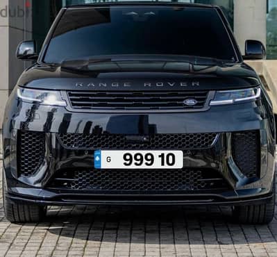 999 10  Special Car Plate Number Sak Tokhsis Jehez