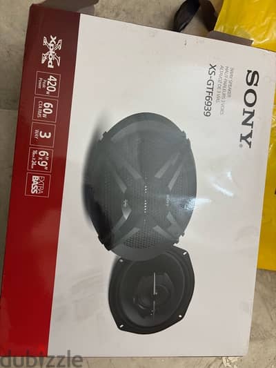 sony xplod new oval speakers