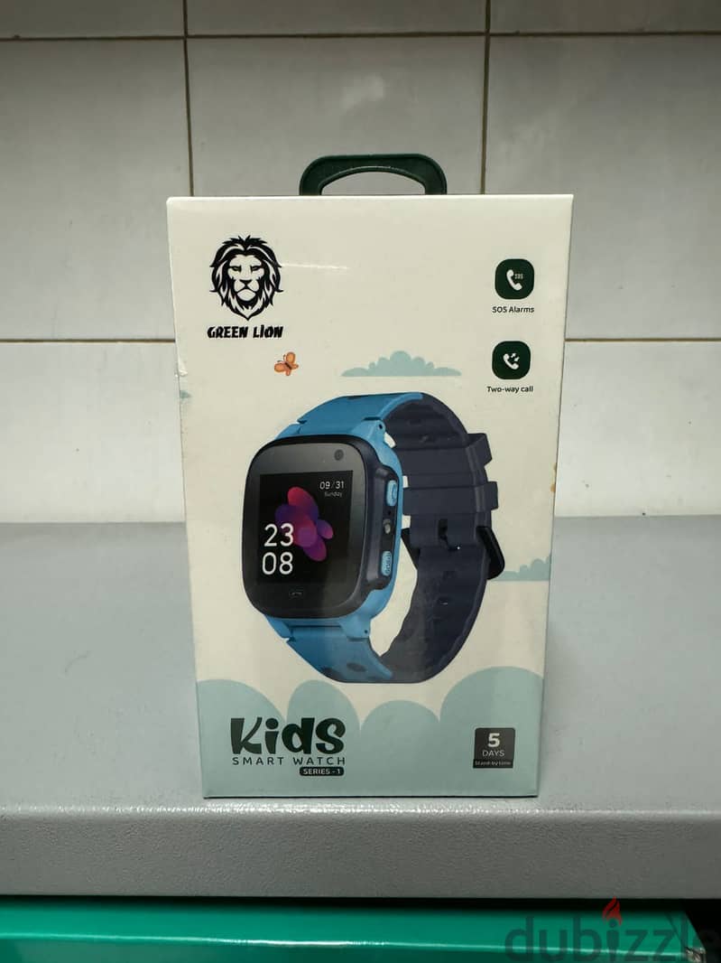 Green lion kids smart watch series 1 blue Exclusive & new offer 0