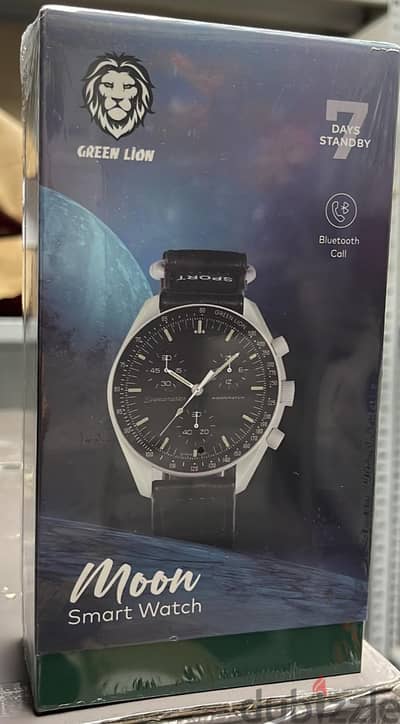 Green Lion Journey to Moon Smart Watch - Black Original & Best offer